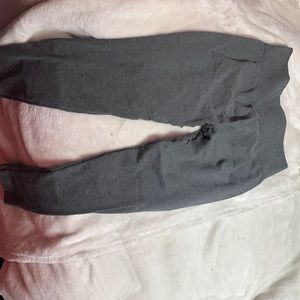 grey leggings. fairly new. one worn once. high rised.